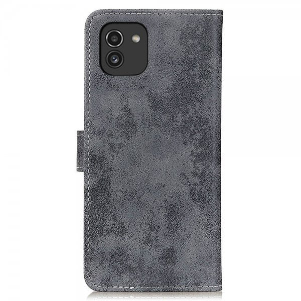 Samsung Galaxy A03 Fodral Vintage Grå