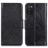 Samsung Galaxy A03s Fodral Nappatextur Svart