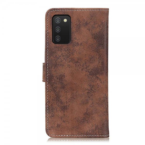 Samsung Galaxy A03s Fodral Vintage Brun