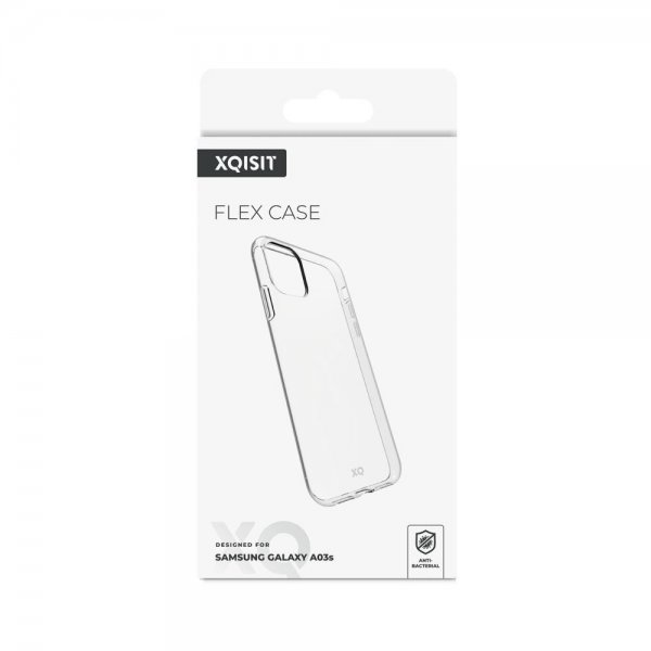 Xqisit Samsung Galaxy A03s Skal Flex Case Transparent