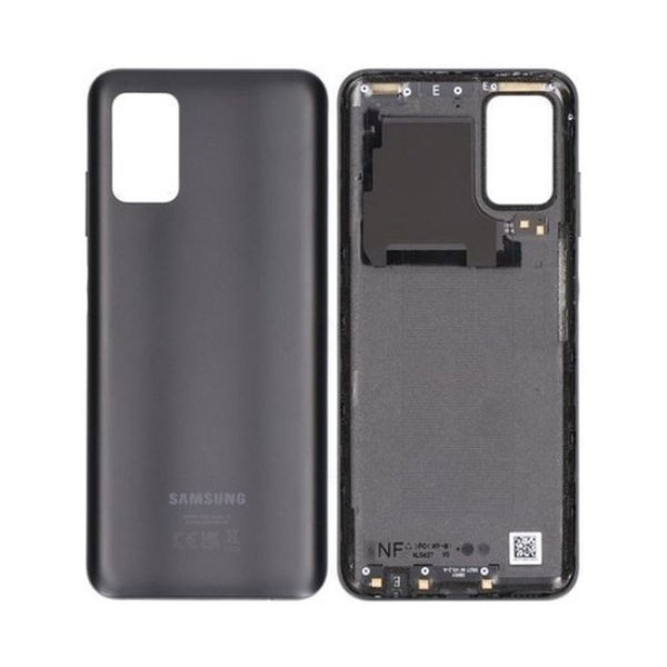 Samsung Galaxy A03s (SM-A037G) Baksida/Batterilucka Original - Svart
