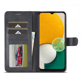 Lc.Imeeke Samsung Galaxy A04s/Galaxy A13 5G Fodral med Kortfack Stativfunktion Svart
