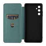 Samsung Galaxy A05s Fodral Kolfibertextur Grön