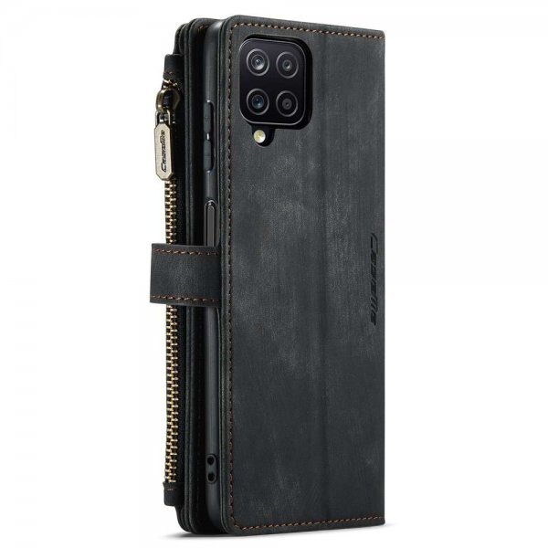 CaseMe Samsung Galaxy A12 Fodral C30 Series Svart