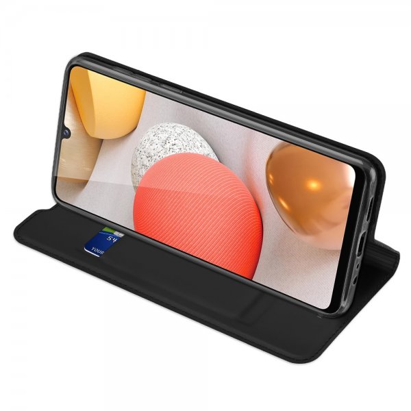 Dux Ducis Samsung Galaxy A12 Fodral Skin Pro Series Svart