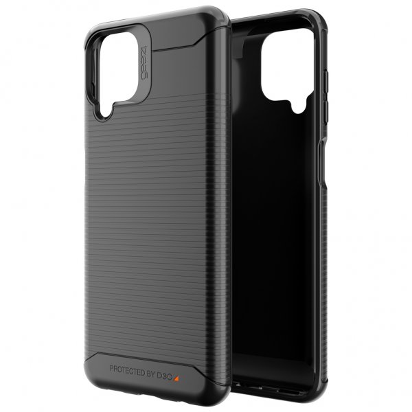 Gear4 Samsung Galaxy A12 Skal Havana Svart