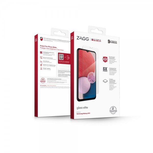 ZAGG InvisibleShield Samsung Galaxy A13 4G Skärmskydd Glass Elite