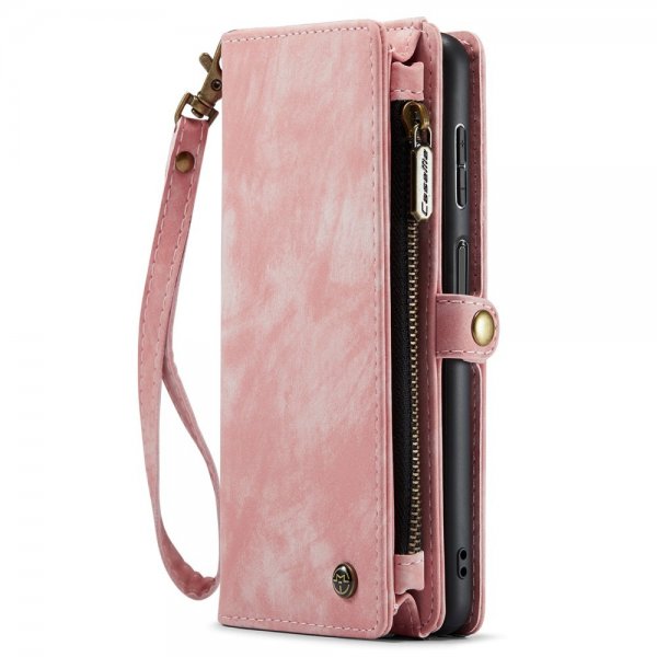 CaseMe Samsung Galaxy A14 Fodral 008 Series Löstagbart Skal Rosa