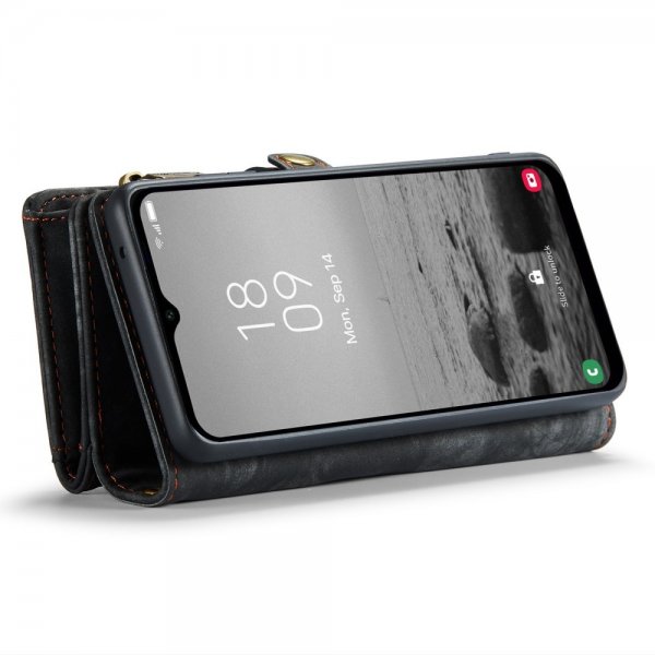 CaseMe Samsung Galaxy A14 Fodral 008 Series Löstagbart Skal Svart