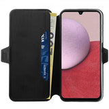 Vivanco Samsung Galaxy A14 Fodral Pure Wallet Svart