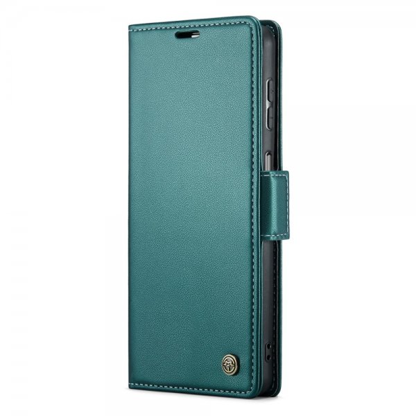 CaseMe Samsung Galaxy A14 Fodral 023 Series Grön