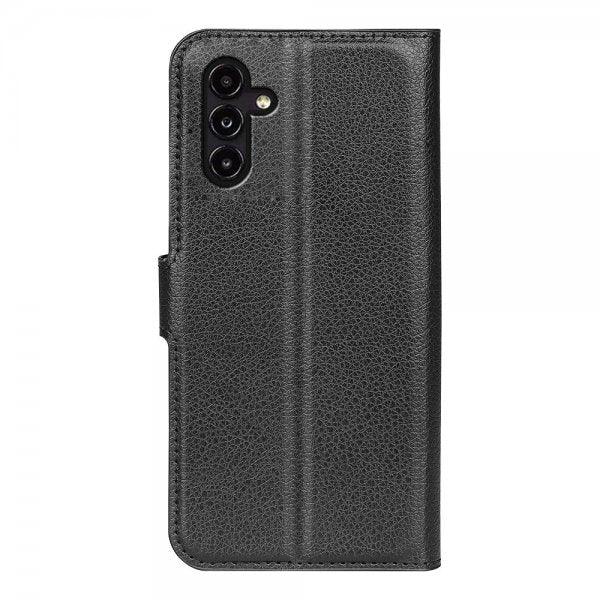 Samsung Galaxy A14 Fodral Litchi Svart