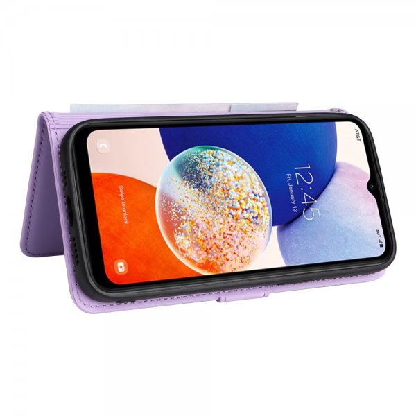 Betopnice Samsung Galaxy A14 Fodral med Löstagbart Skal 005 Lila