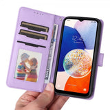 Betopnice Samsung Galaxy A14 Fodral med Löstagbart Skal 005 Lila