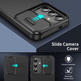 Samsung Galaxy A14 Skal Camera Slide Svart