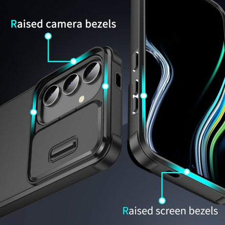 Samsung Galaxy A14 Skal Camera Slide Svart
