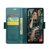 CaseMe Samsung Galaxy A15 Fodral 023 Series Grön