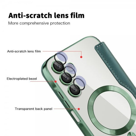 Samsung Galaxy A15 Fodral MagSafe Grön