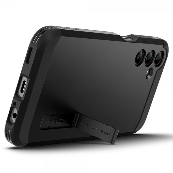 Spigen Samsung Galaxy A15 Skal Tough Armor Svart