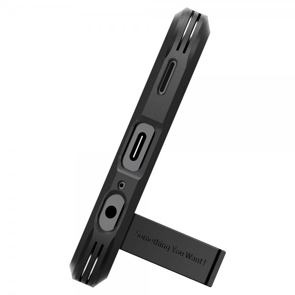 Spigen Samsung Galaxy A15 Skal Tough Armor Svart
