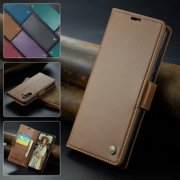 CaseMe Samsung Galaxy A16 Fodral 023 Series Brun