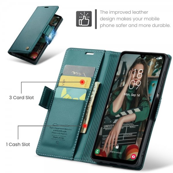 CaseMe Samsung Galaxy A16 Fodral 023 Series Grön