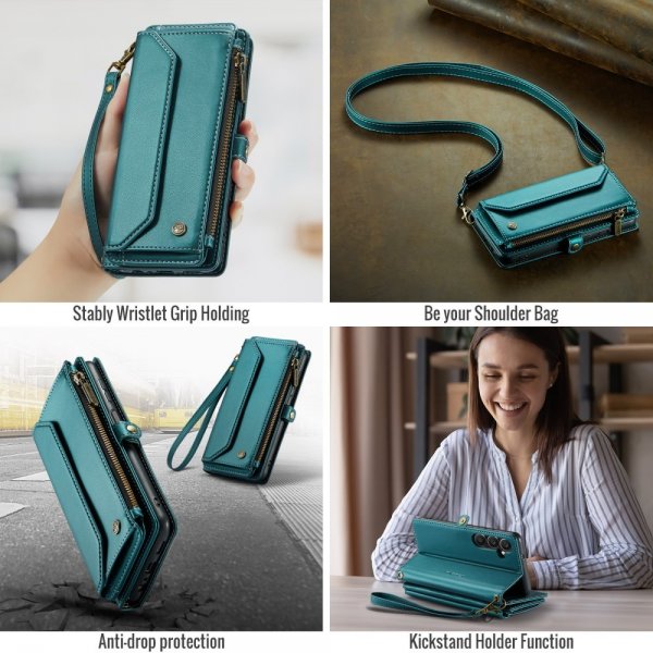 CaseMe Samsung Galaxy A16 Fodral C36 Series Grön