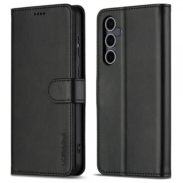 Lc.Imeeke Samsung Galaxy A16 Fodral med Kortfack Stativfunktion Svart