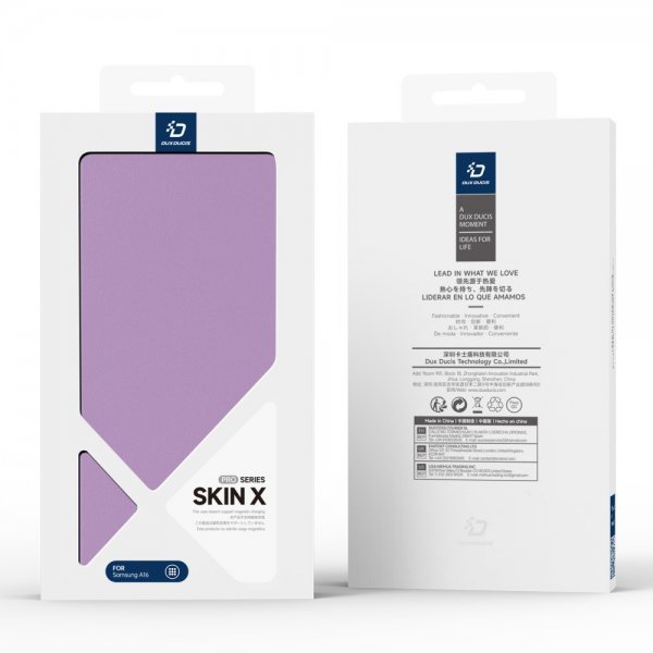 Dux Ducis Samsung Galaxy A16 Fodral Skin X Pro Series Lila