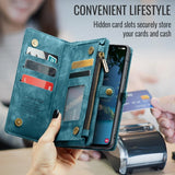 CaseMe Samsung Galaxy A17 Fodral 008 Series Löstagbart Skal Blå