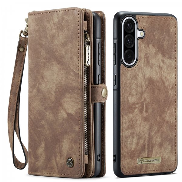 CaseMe Samsung Galaxy A17 Fodral 008 Series Löstagbart Skal Brun