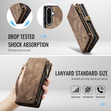 CaseMe Samsung Galaxy A17 Fodral 008 Series Löstagbart Skal Brun