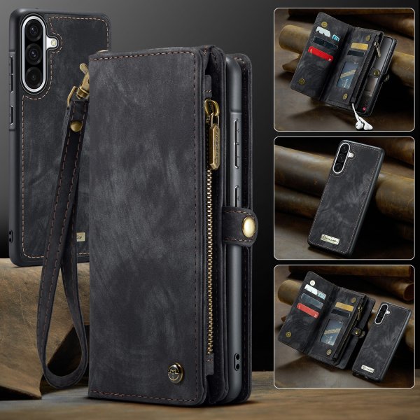 CaseMe Samsung Galaxy A17 Fodral 008 Series Löstagbart Skal Svart