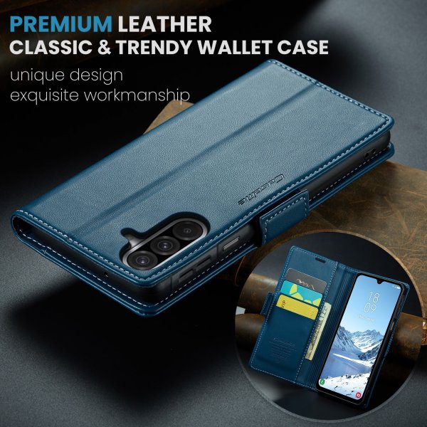 CaseMe Samsung Galaxy A17 Fodral 023 Series Blå