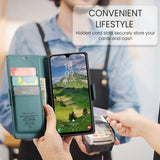 CaseMe Samsung Galaxy A17 Fodral 023 Series Grön