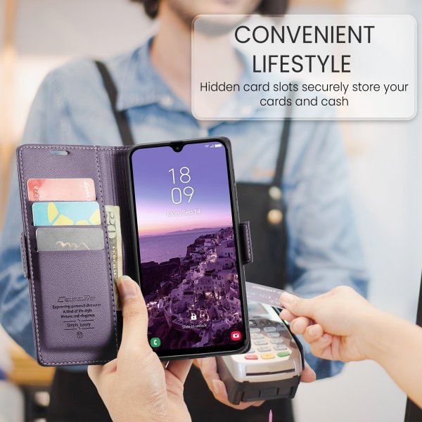 CaseMe Samsung Galaxy A17 Fodral 023 Series Lila