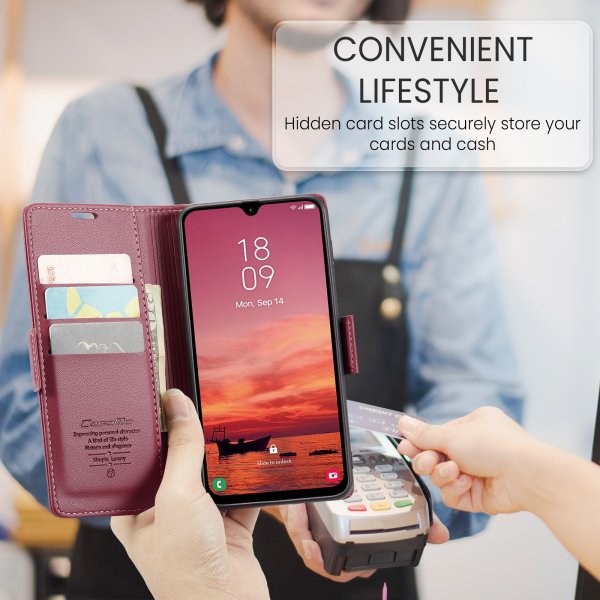 CaseMe Samsung Galaxy A17 Fodral 023 Series Röd