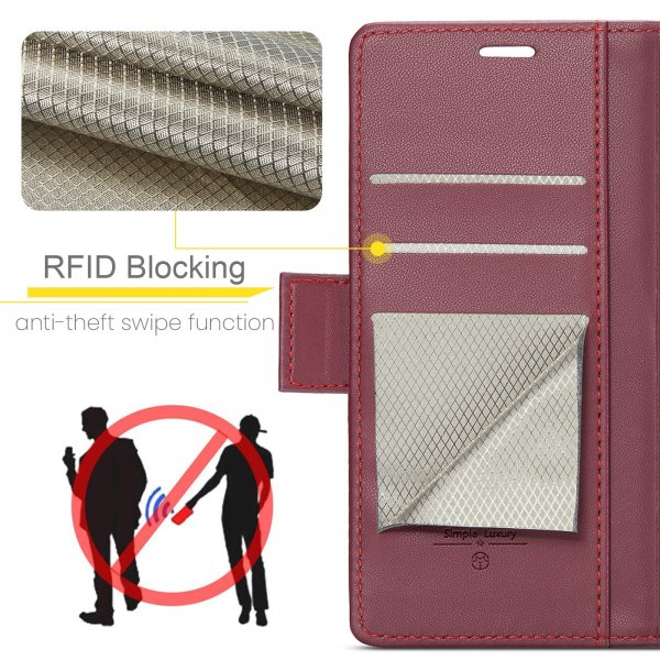 CaseMe Samsung Galaxy A17 Fodral 023 Series Röd