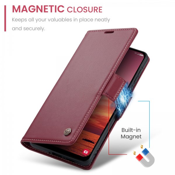 CaseMe Samsung Galaxy A17 Fodral 023 Series Röd