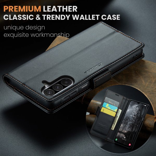 CaseMe Samsung Galaxy A17 Fodral 023 Series Svart