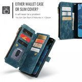CaseMe Samsung Galaxy A17 Fodral C30 Series Blå