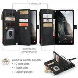 CaseMe Samsung Galaxy A17 Fodral C30 Series Svart