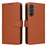 Betopnice Samsung Galaxy A17 Fodral med Löstagbart Skal 005 Brun