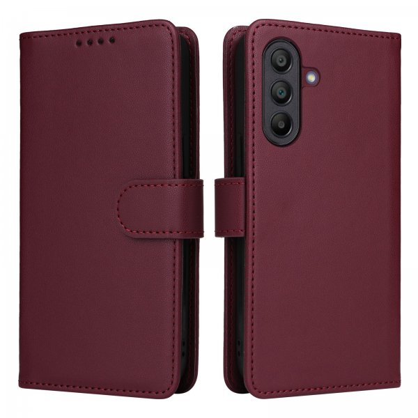 Betopnice Samsung Galaxy A17 Fodral med Löstagbart Skal 005 Röd