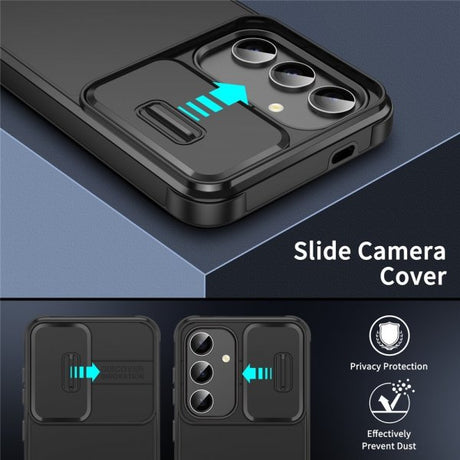 Samsung Galaxy A17 Skal Camera Slide Svart