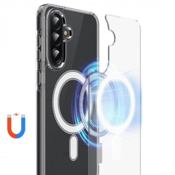 Nordic Covers Samsung Galaxy A17 Skal Feather Series MagSafe Transparent