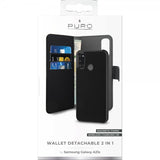 Puro Samsung Galaxy A21s Fodral Wallet Detachable 2 in 1 Svart