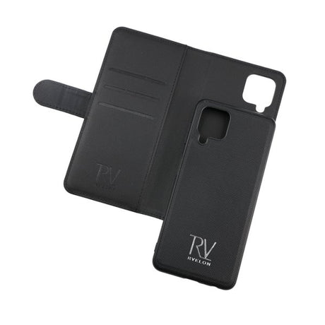 Rvelon Samsung Galaxy A22 4G Fodral Magnetiskt Avtagbart Skal Svart