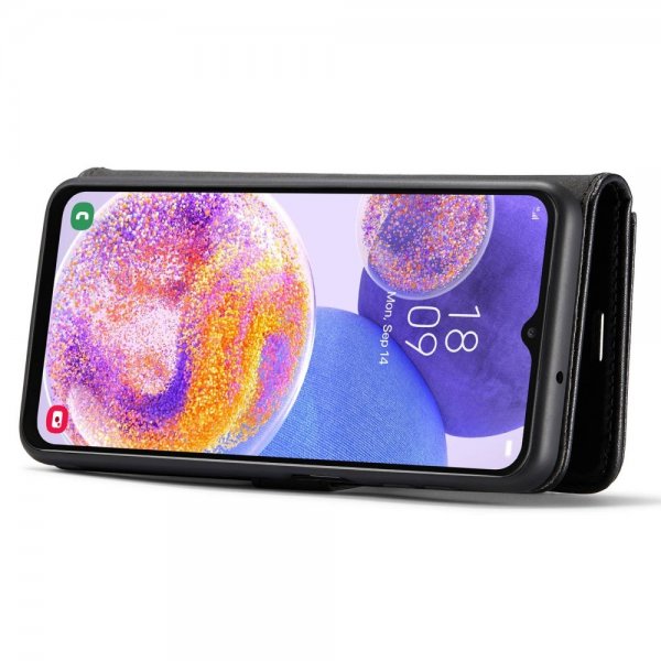 Dg.Ming Samsung Galaxy A23 5G Fodral med Löstagbart Skal Svart