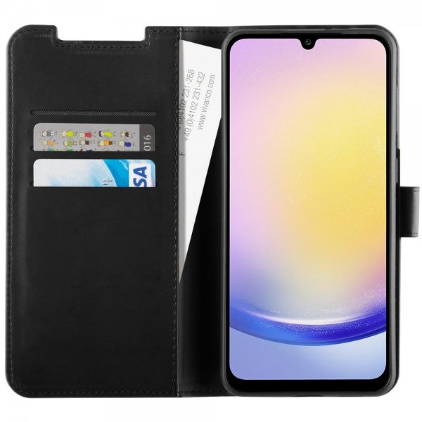 Vivanco Samsung Galaxy A25 Fodral Classic Wallet Svart